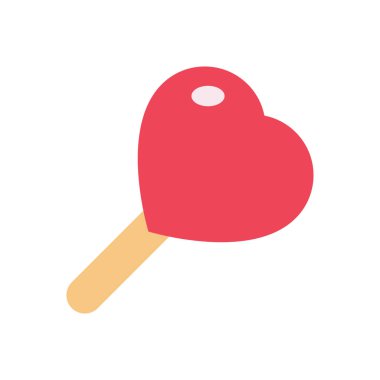 toffee vektör düz renk simgesi