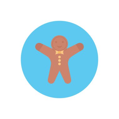 fırın vektör dairesi düz simgesi