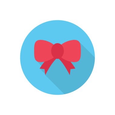 düğüm çemberi gölge düz simgesi