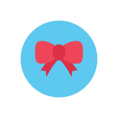 düğüm vektör dairesi düz simgesi