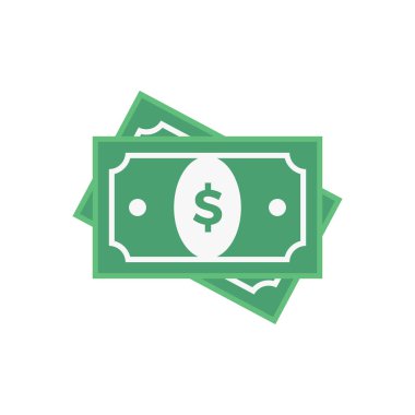 para vektörü düz renk simgesi