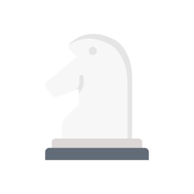 strateji vektörü düz renk simgesi