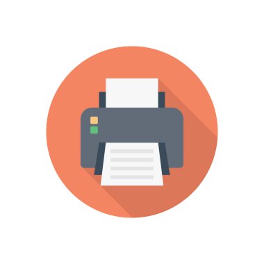 Daire gölgesi simgesini yazdır