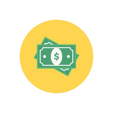 nakit vektör dairesi düz simgesi