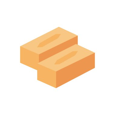 Yapı vektörü düz renk simgesi