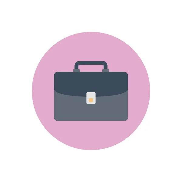 Work Vector Circle Flat Icon — 스톡 벡터