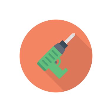 makine dairesi düz simgesi