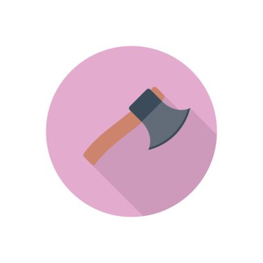 Daire şeklindeki düz simgeyi kes