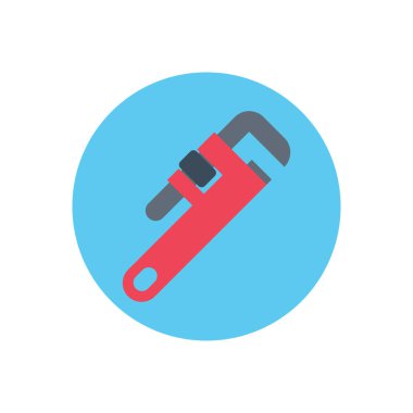 Düz vektör dairesi simgesini onar