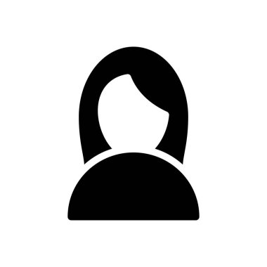 gelin vektörü glyph düz simgesi