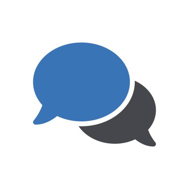 iletiler vektör renk simgesi