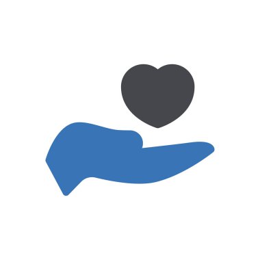 kalp vektörü renk simgesi