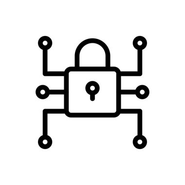 özel vektör ince çizgi simgesi