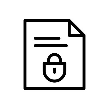 özel vektör ince çizgi simgesi