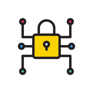 özel vektör çizgisi renk simgesi