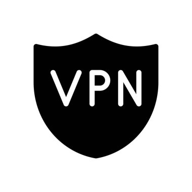 Kalkan vektörü düz simgesi