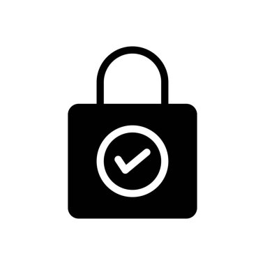 Koruma vektörü simgesi düz simgesi