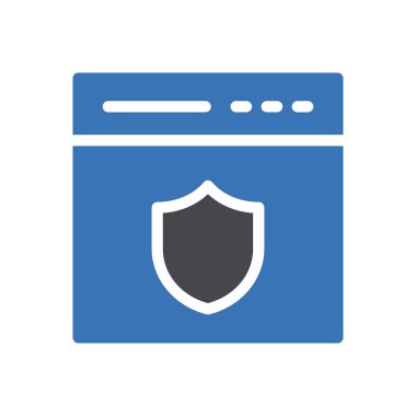 VPN vektör renk simgesi