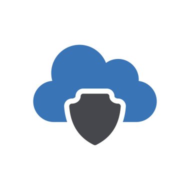 kalkan vektör renk simgesi