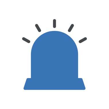 Uyarı vektör renk simgesi