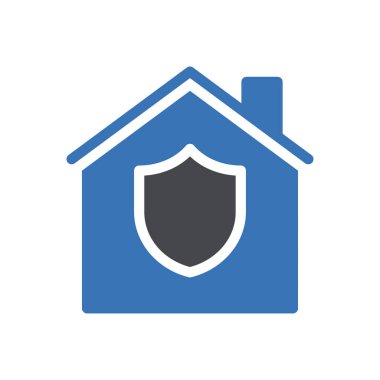 güvenlik vektörü renk simgesi