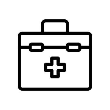 kit vektör ince çizgi simgesi