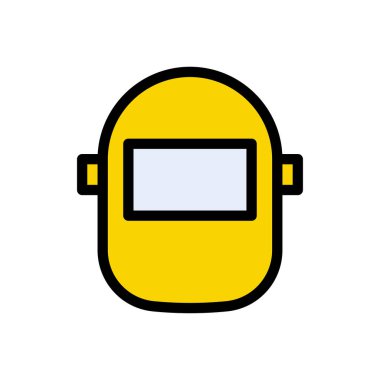 maske vektör renk çizgisi simgesi