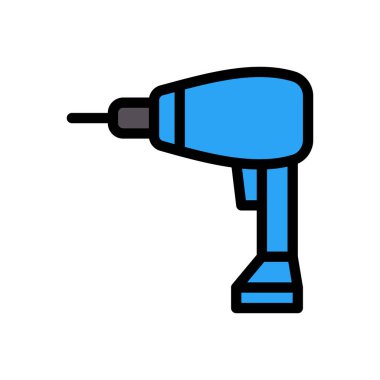 Yapı vektörü renk çizgisi simgesi