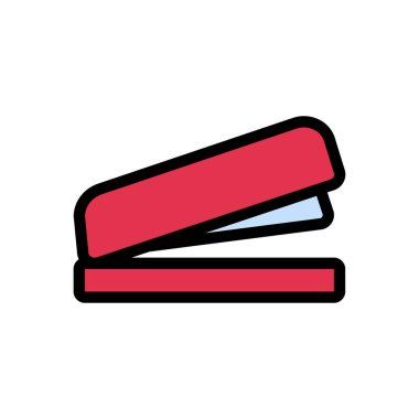 Clip vektör renk çizgisi simgesi