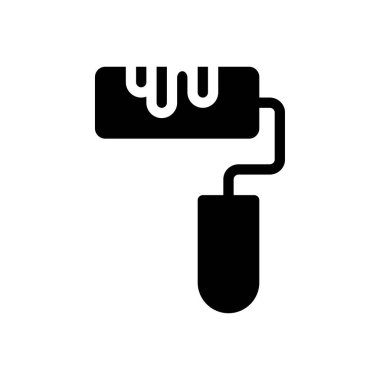 boyama vektörü düz simgesi