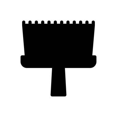 temizleme vektörü düz simgesi