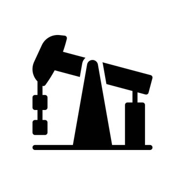 Yağ vektörü simgesi düz simgesi