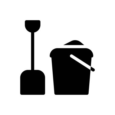 benim vektör glyph düz simgesi