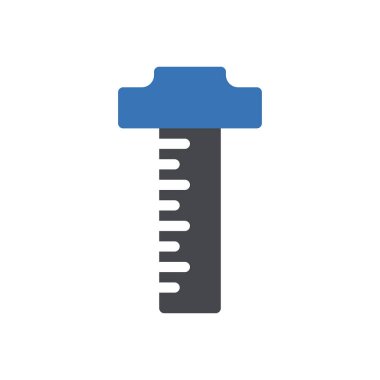 cetvel vektör renk simgesi