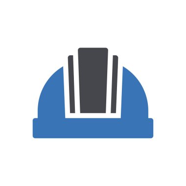 işçi vektör renk simgesi