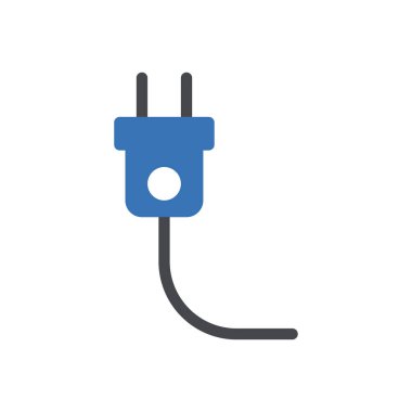 konnektör vektör renk simgesi