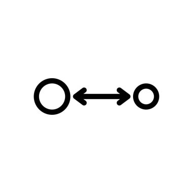 Güneş vektörü ince çizgi simgesi