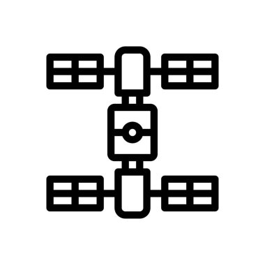 tabak vektörü ince çizgi simgesi