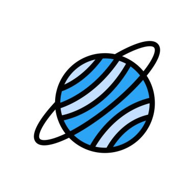 boşluk vektör renk çizgisi simgesi