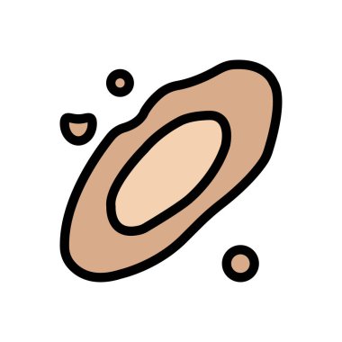 astronomi vektör renk çizgisi simgesi