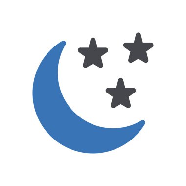 yıldız vektör renk simgesi