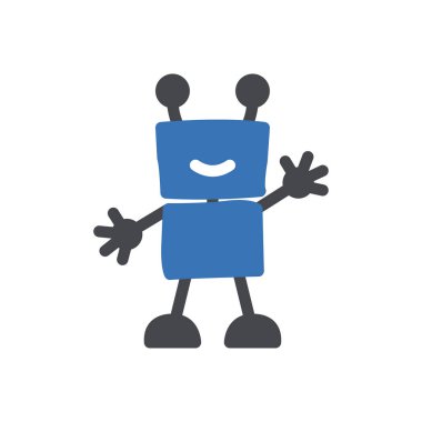 uzaylı vektör renk simgesi