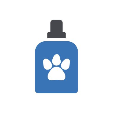 evcil hayvan vektörü renk simgesi