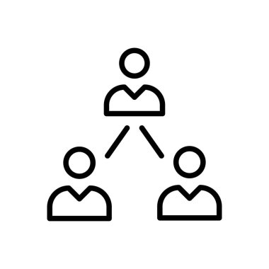 takım vektör ince çizgi simgesi