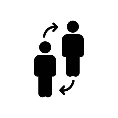 vektör düz simgesini değiştir