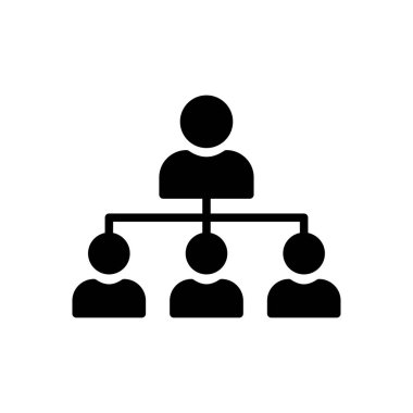 grup vektör simgesi düz simge