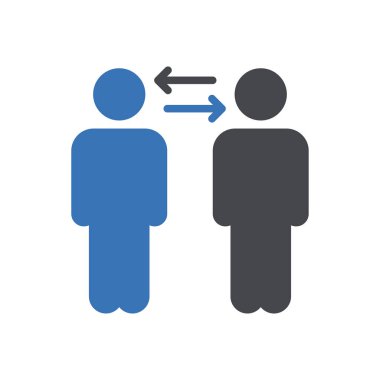 değişim vektörü renk simgesi