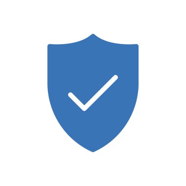 kalkan vektör renk simgesi