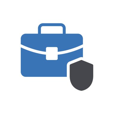 güvenlik vektörü renk simgesi