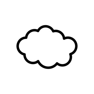 Doğa vektörü ince çizgi simgesi